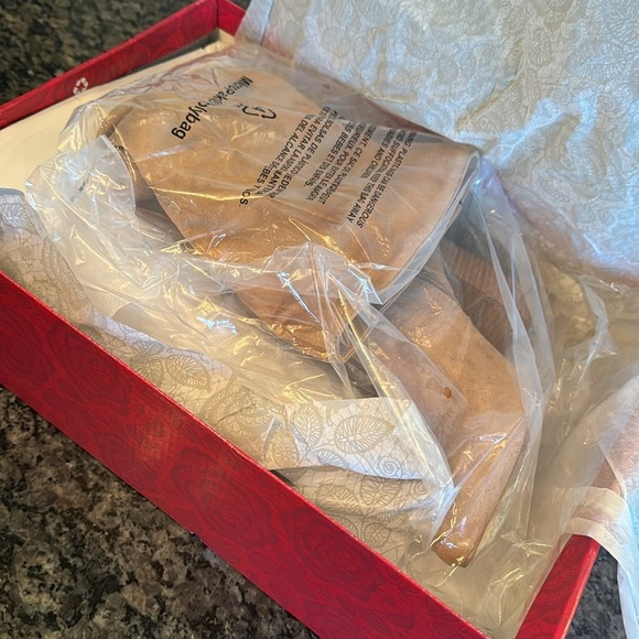 Carlos Kandi Brûlée slouchy tall heel boots NIB 10M - Picture 8 of 10